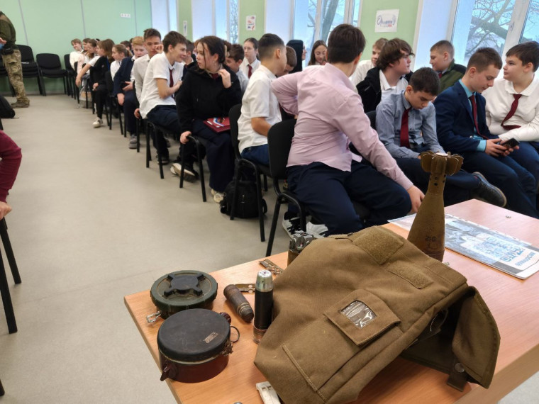 Встреча с представителями инженерных войск РФ.